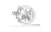 2002-04 Barra ORIGINALE trazione anteriore "panhard" standard, modelli 2.7 diesel WJ WG