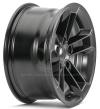 2007-UP * Cerchio in lega stile QUAD '41 misura 17x8.5" colore nero opaco JK JL JT