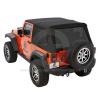 2007-18 Cappottina softop Trektop NX GLIDE, colore nero diamond, 2 porte JK