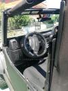 1987-20 Copri volante sterzo in plastica gommata LOGO Jeep nero vinile Jeep Wrangler YJ TJ KJ JK JL BU